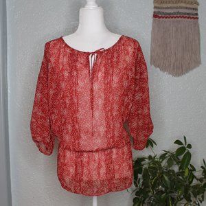 Mossimo Puffy Sleeve Blouse